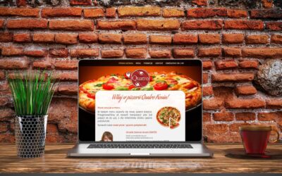 Strona internetowa pizzerii Quatro Konin