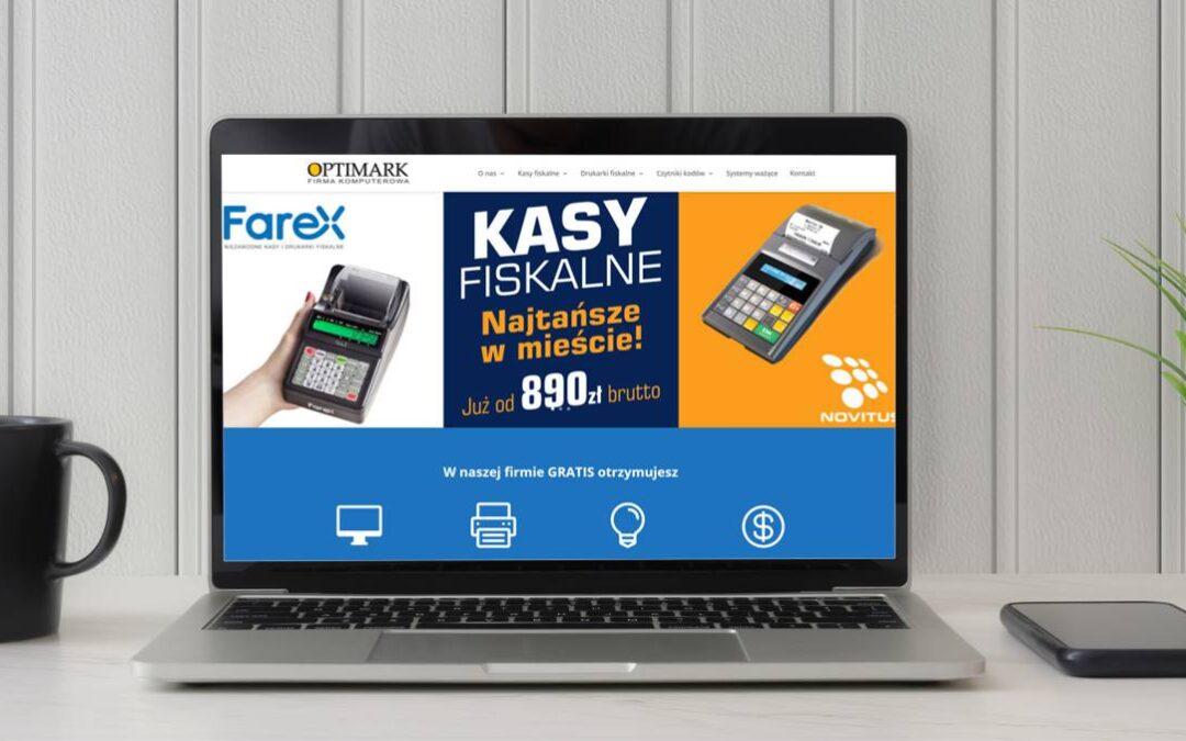 Strona internetowa Sprzedazkasfiskalnych.com.pl