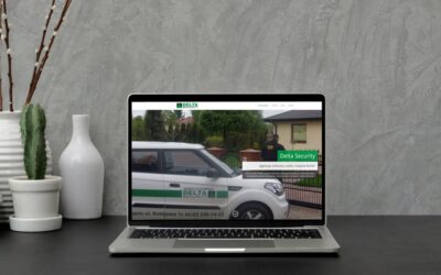Strona internetowa Delta Security