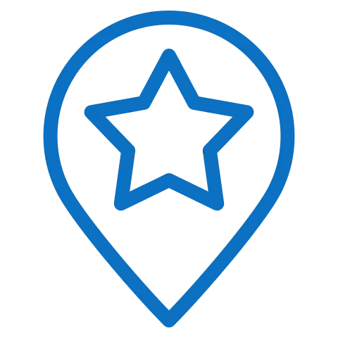 Ikona pozycjonowanie lokalne