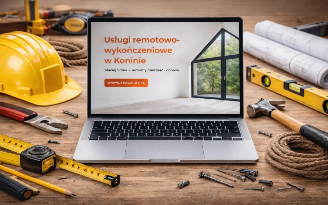 Strona internetowa firmy remontowo-budowlanej