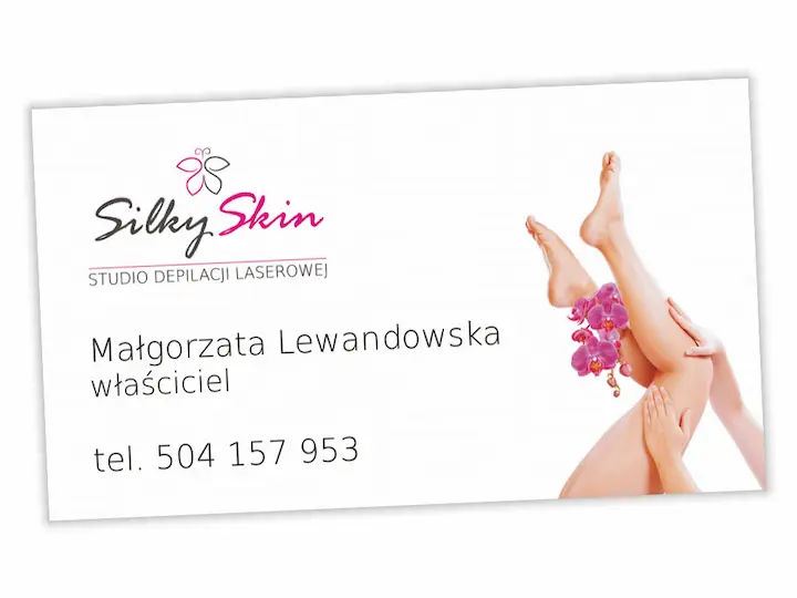 Wizytówka Konin - SilkySkin